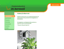 Tablet Screenshot of barreveld.nl